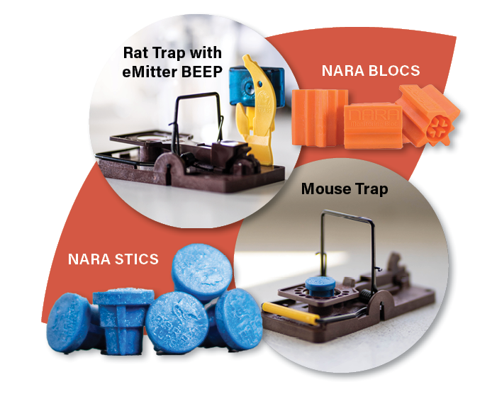 GORILLA RODENT TRAPS & NARA® LURES