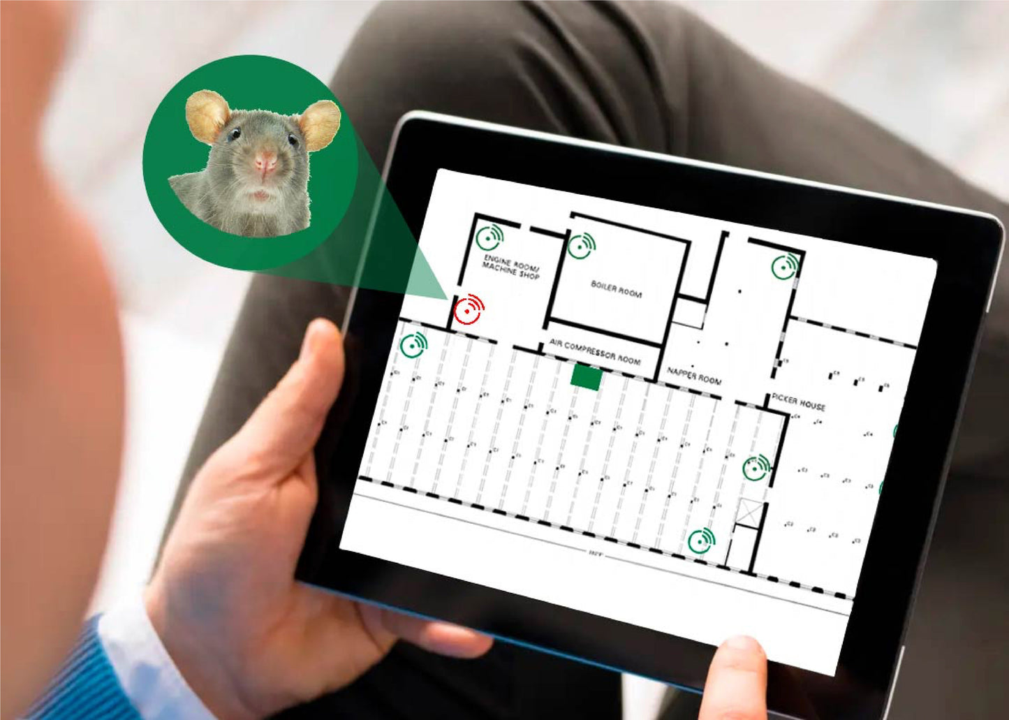 RODENTHOR DIGITAL - Premium Back to Base Monitoring System